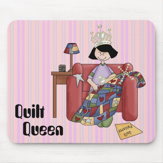 Quilt Queen #2 Mouse Pad Musmatta (Framsidan)