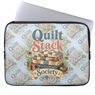 Quilt Stack Society Cottagecore Syddesign Laptop Fodral