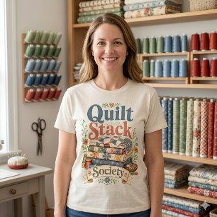 Quilt Stack Society Cottagecore Syddesign T Shirt