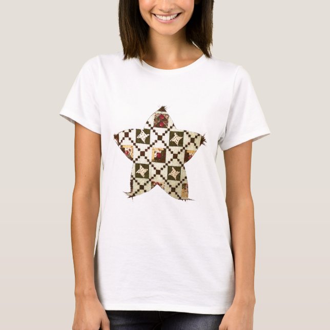 Quilt Star T-shirt (Framsida)