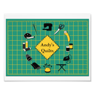 Quilt Time Customiz the Label Fototryck