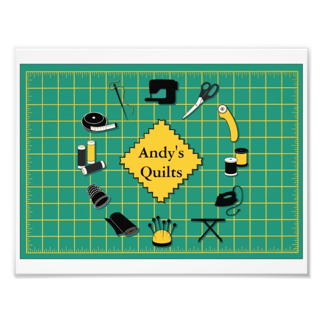 Quilt Time Customiz the Label Fototryck (Framsidan)