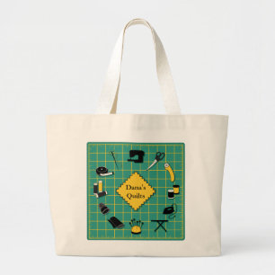 Quilt Time Customiz the Label Jumbo Tygkasse