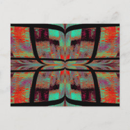 Quiltad Fjäril 13 Vykort