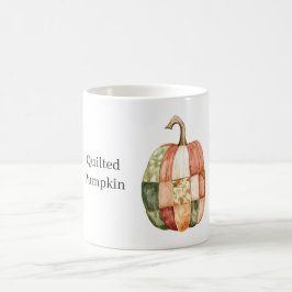 Quiltade Pumpafält Kaffemugg