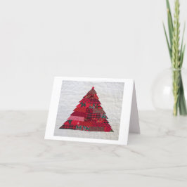 Quilted Träd Helgkort