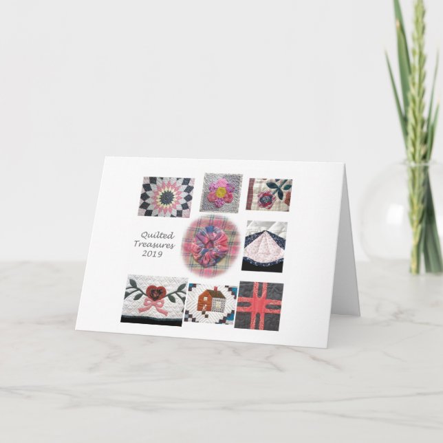 Quilted Treasures 2019 2 Kort (Framsida)