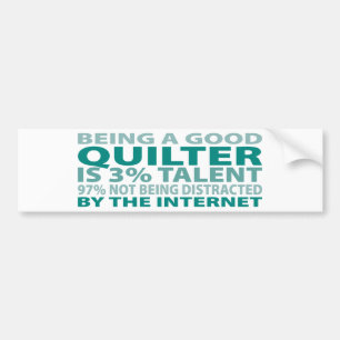 Quilter 3% talang bildekal