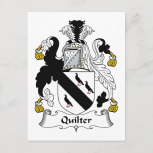 Quilter Family Crest Vykort