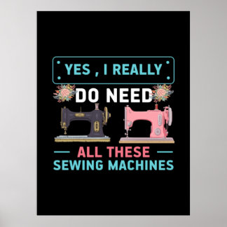 Quilter Gift | Ja I Verkligen behöver Poster
