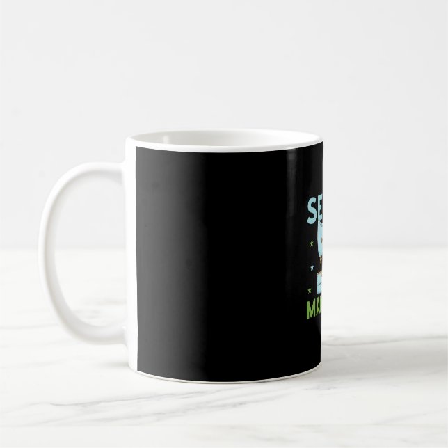 Quilter Gift | Sewing Mamacado Kaffemugg (Vänster)