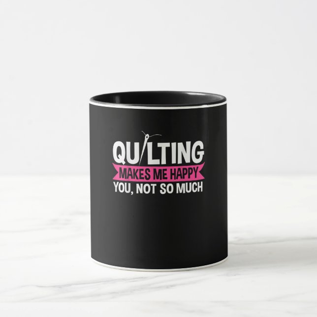 Quilter Quilter Sewing Gifts Mugg (Center)