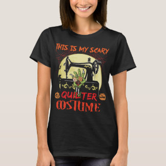 Quilter Scilter Costume Halloween T Shirt