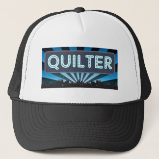 Quilter stort festtält keps