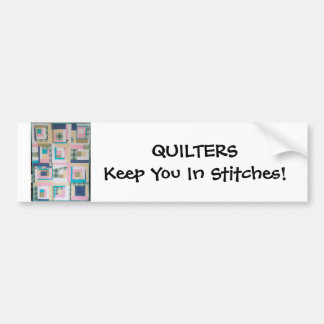 Quilters behålla som du syr in! Bildekal