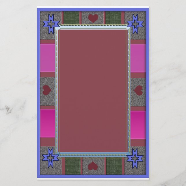 quilters fröjd brevpapper (Framsida)