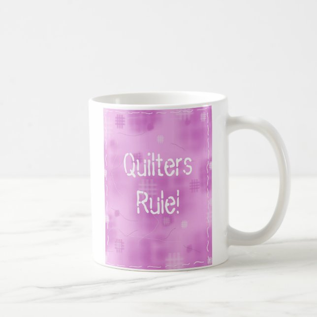 Quilters härskar! kaffemugg (Höger)