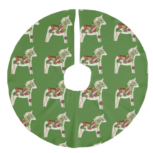 Quilters Julgran Skirt Julgransmatta Fusklinne (Framsidan)