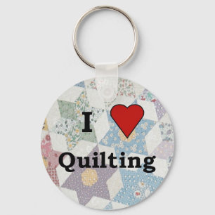 Quilters Keychain Nyckelring