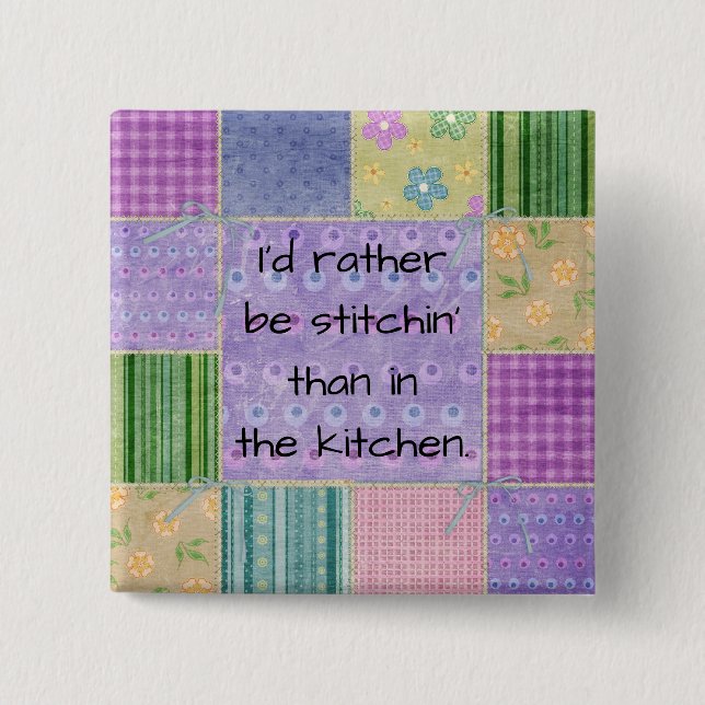 Quilters Land Patchwork Knapp (Framsida)