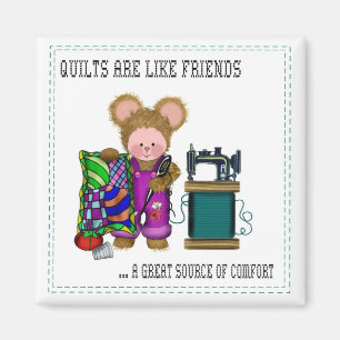 Quilters magnet