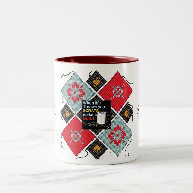 Quilters mugg (Center)