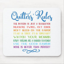Quilters regler
