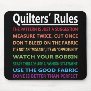 Quilterss regler musmatta