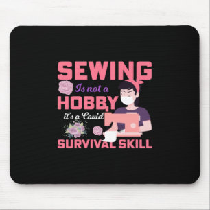 Quiltgåva Sy är inte en hobby Musmatta