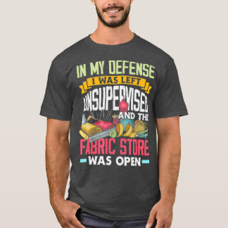 Quilting Älskare Sewer Funny Quilter Gift T Shirt