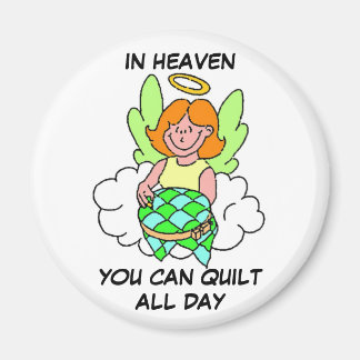 Quilting Angel Magnet