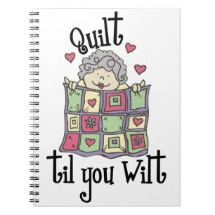 Quilting Granny Anteckningsbok