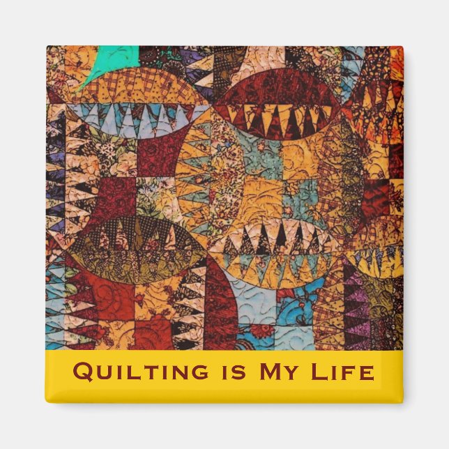 Quilting Magnet (Framsidan)