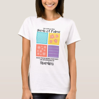 Quilting - några få framkantsvarv borta t shirt