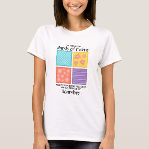Quilting - några få framkantsvarv borta t shirt