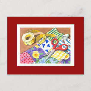 Quilting Notions Vykort
