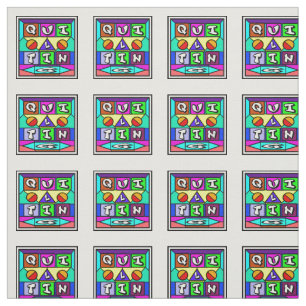 Quilting Ord Square Fabric Tyg