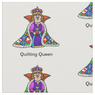 Quilting Queen Fabric Tyg