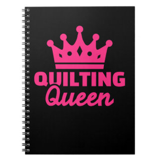 Quilting Queen Pemium | Lustigt Quilting Älskare Anteckningsbok