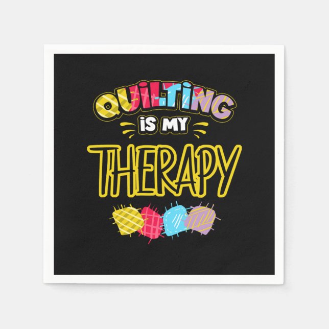 Quilting Quilter Handcraft Pappersservett (Framsidan)