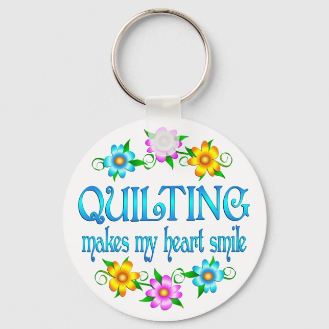 Quilting Smiles Nyckelring (Framsida)