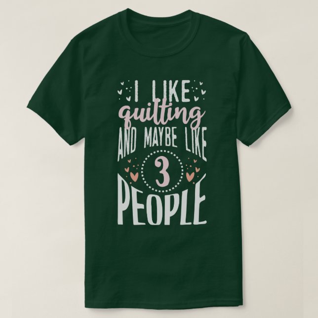 Quilting T Shirt (Design framsida)