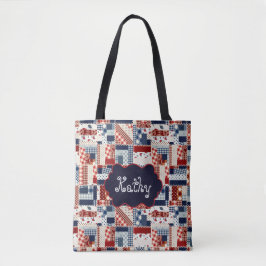 Quilting Tote Tygkasse