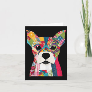 Quiltmönster Hund För Quiltälskare Quiltare Sy Kort