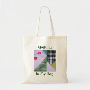 Quiltning Är Min Väska Totalt Bag