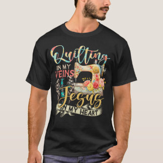 Quiltning i mina ådror Jesus i mitt hjärta Tröja R