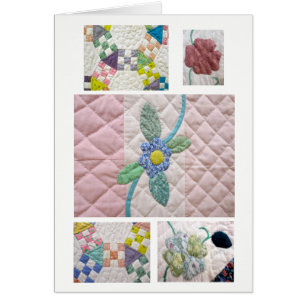 Quilts 2017-En moders kärlek Hälsningskort