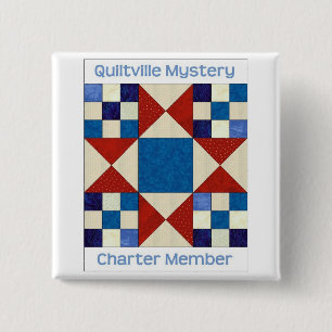 Quiltville gåta Square knäppas Knapp