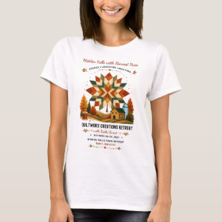 Quiltworx Retreat Okt 2027 T Shirt