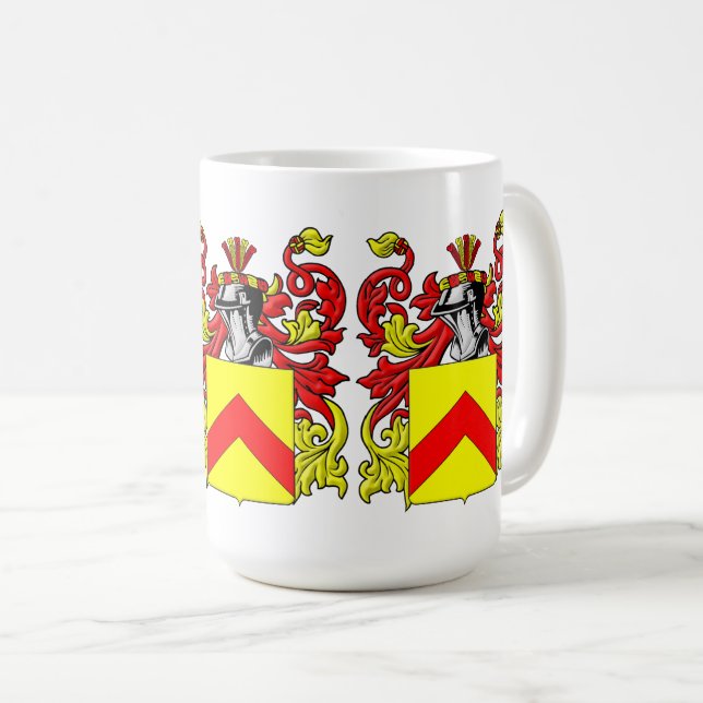 Quimby Family Crest Kaffemugg (Framsida höger)